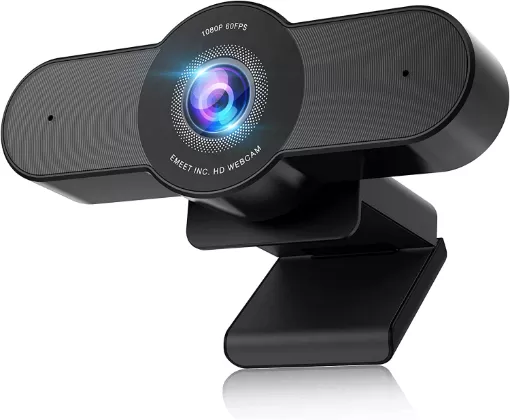 nuroum V15-AF 2K webcam with noise Canceling Dual Microphone 1080P